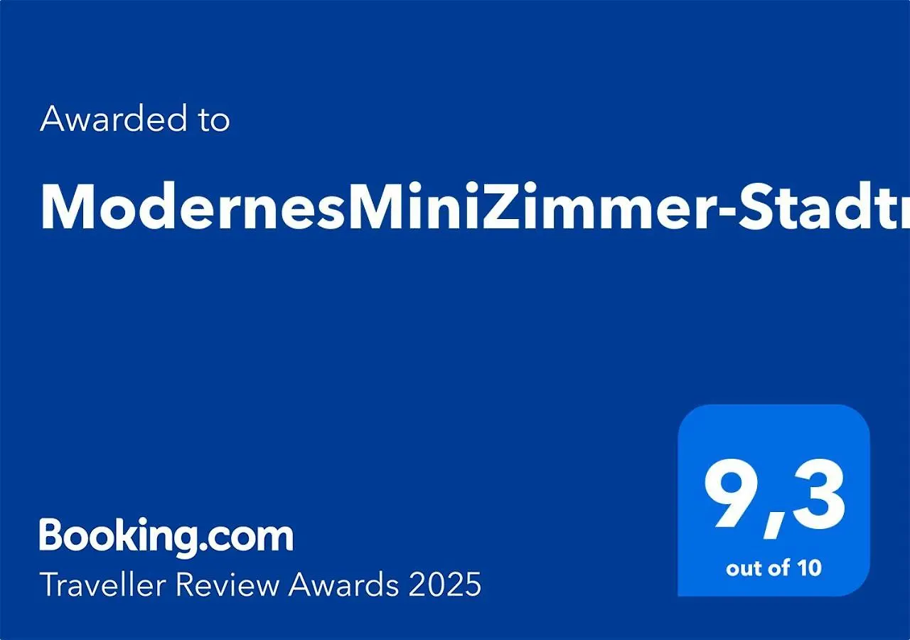 Modernesminizimmer-Stadtnah-Selfcheckin-Parkplatz Nuremberg Apartment