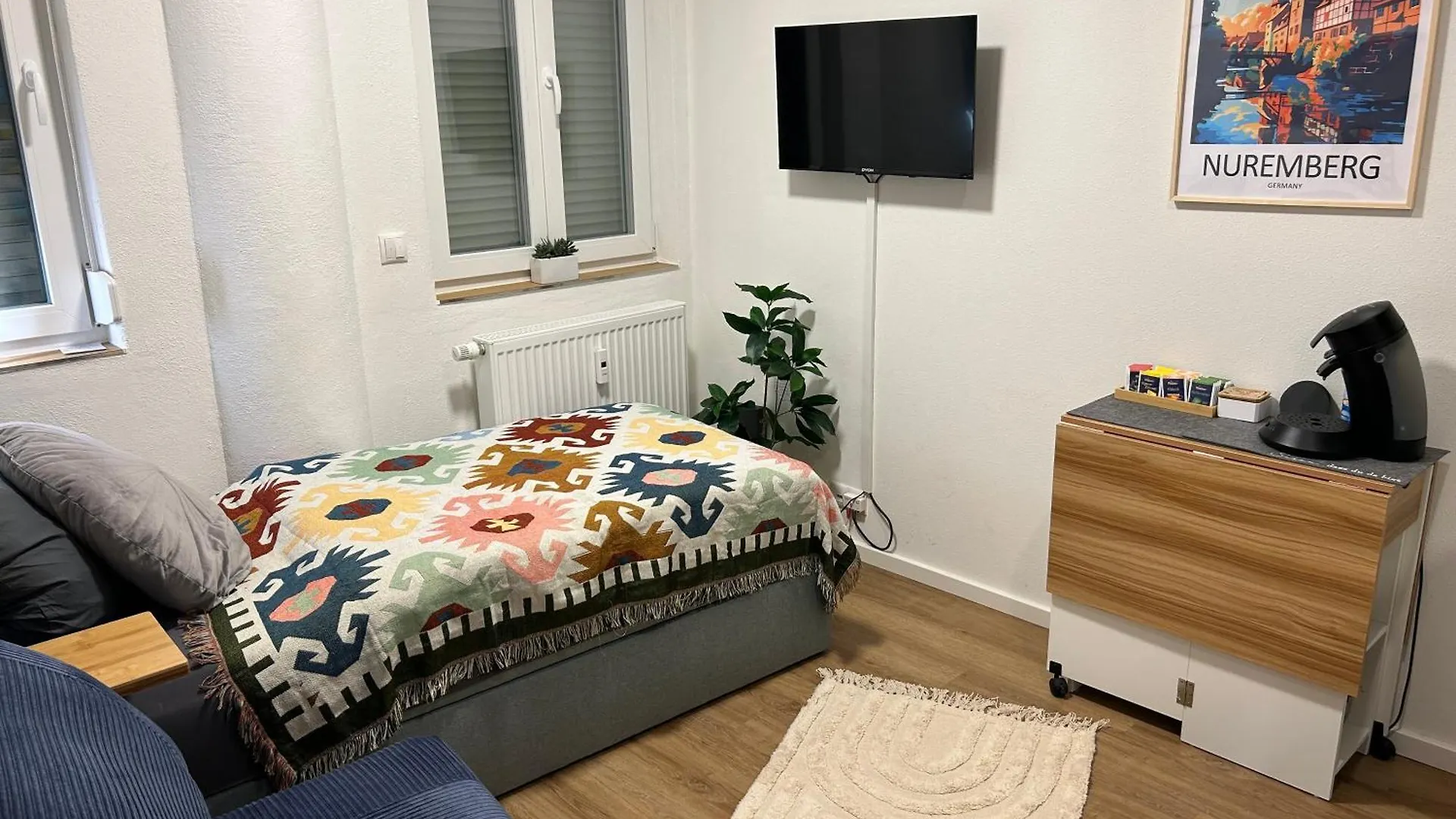 Apartment Modernesminizimmer-Stadtnah-Selfcheckin-Parkplatz Nuremberg